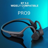Headset Wireless Bluetooth Konduksi Tulang ( Bone Conduction Earphone )
