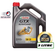 Castrol GTX ULTRACLEAN 5W30 SN GF-5 Semi Syntehtic Engine Oil (3L) 5W-30
