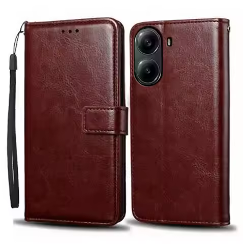 Luxury Flip Pu Leather Case For Xiaomi Poco X7 Pro 6.67" Poco X6 X5 X4 Pro X8 Pro Pocco X6pro X3 Pro