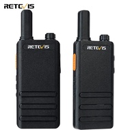 Retevis RT622P Walkie Talkies Rechargeable 1620mAh USB-C PMR446 License Free VOX Emergency Alarm Pro