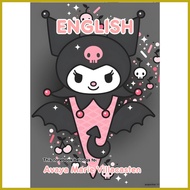 ◮ ✱ ❡ SANRIO PERSONALIZED NOTEBOOKS 50 LEAVES KUROMI  WRITING COMPOSITION SPIRAL