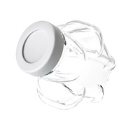 FORVAR JAR W/ LID MILK CONTAINER CEREALS ETC