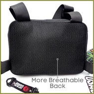 ۞ ◵ ◮ USAGI Vlogger 2 Chest Cam Motorcycle Bag w/ Smartphone Holder Pouch Body Camera