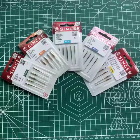 5pcs/Pack SINGER Sewing Machine Needles HA Versions DIY Sewing Accessories for Heavy Duty Promise Br