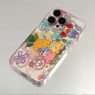 SpongeBob SquarePants sesuai untuk sarung telefon Samsung A20 A33 A10s A51 A13 A73 A03 A35 A71 A05 A