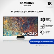Samsung 98" Neo QLED 4K QN90A Smart TV, 4 Ticks