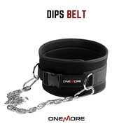 ONE MORE Premium Dip Belt Pull Up Belt Weights Belt Dips