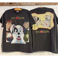 Dog Alone 101 Dalmatian Parody shirt vintage papamama