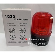 MAGNETIC CAR LED REVOLVING WARNING LIGHT TRAFFIC FLASHLIGHT BLINKER 1030 BATTERY