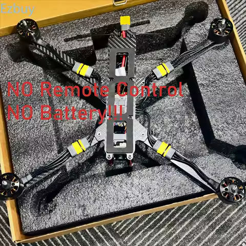 FPV 10 Inches FPV Drone Heavy Payload VTX 5.8G 3W Servo Camera Flight Distance 10km F405 BL32 4IN1 6