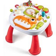 Baby Activity Table Learning & Fun, Baby DJ Table for Sitting Play, Keyboard Musical Toy and Detacha