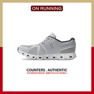 เป็นทางการ On Running Cloud 5 " Gray " Sneakers 59.98909 รับประกัน 1 ปี