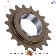 FKILLA Single Speed Freewheel, 18 Teeth Steel Bike Freewheel, Durable 7.8cm Diameter Easy Installati