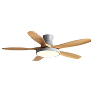 HAISHI6 Fan With Light Bedroom Inverter With LED Ceiling Fan Light Simple DC Power Saving Ceiling Fan Lights