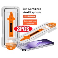 (Heat 3C) 3-2Pcs 9H glass for iPhone 16 16E 17 Air 15 14 13 12 11 Pro XS Max X XR 6 6S 7 8 Plus Mini