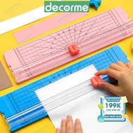 Convenient Decorme mini paper cutting table size A4 A5 B5 Office paper cutting board with cutting he