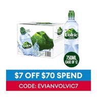 Volvic Natural Mineral Water 12 X 750ML case