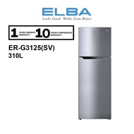 Elba ER-G3125(SV) Door Refrigerator 310L (silver)(PETI SEJUK/冰箱/冰柜)