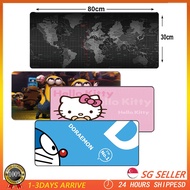 Waterproof Keyboard Mouse Pad Anti Slip Gaming Mouse Mat Gaming Desk Mat Mousepads Rubber Base Mousepad Keyboard Mat