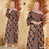 Gamis Batik Busui Baju Kondangan Muslim Modern