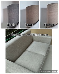 Kain Sofa Kanvas Hikaron // Bahan Kursi Sofa Kanvas Japan // Kain Sofa Canvas Meteran