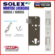 SOLEX [100% ORIGINAL THAILAND] MORTISE LOCKCASE 5085SS / 6085SS HIGH SECURITY DOOR LOCKCASE