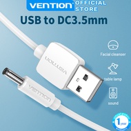 Vention USB to DC 3.5mm Power Cable USB A Male to 3.5 Jack DC 5V Power Supply Charger Adapter for US