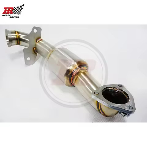 HP RACING Performance Downpipe With 200cell Cat For Mini Co oper S R56 R57 R58 R59 R60 Per geot 208 