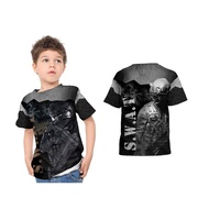 SWAT Kids T-Shirt Full Print Art 2