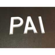 Number Plate kereta /car (1pc) (size ukuran standard JPJ) Nombor Plat Kereta Mahjong