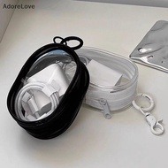 ADL Transparent Data Cable Charger Storage Bag Cable Organizer Waterproof Travel Bag Organizer Mobil