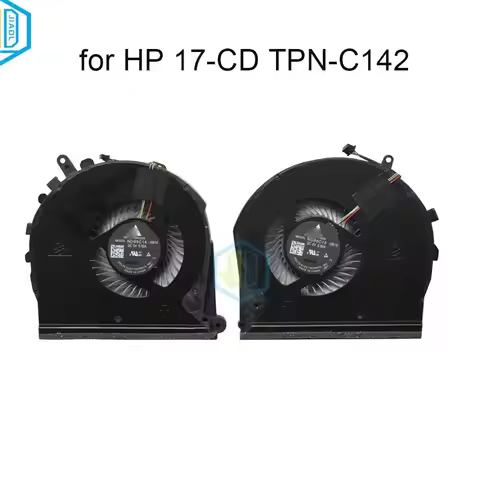 New Laptop CPU GPU Cooling Fans For HP Gaming Pavilion 17-CD TPN-C142 L56873-001 ND85C14-18K14 ND85C