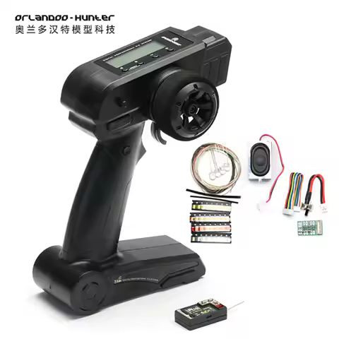 Orlandoo Hunter RC Model Car D4l 2.4G 4-In-1 Remote Control And Lamp Group Circuit Board And Sound G