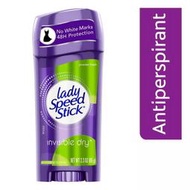 Lady Speed Stick 美國原廠6瓶 淑女體香膏 爽身粉香Powder 65g 效期:2025年08月
