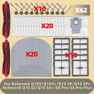 Fit For Roborock Q10 S5 / Q10 S5+ /Q10V/Q10V+/Q10 VF/Q10 VF+/ S8 Pro/S8 Pro Plus Parts Main Side Bru