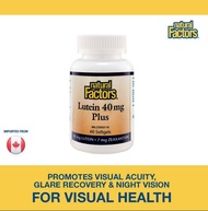 Natural Factors Lutein 40mg PLUS 60 softgels(Exp 7/24)