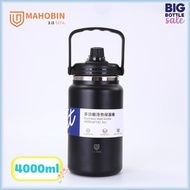 Viger shop กระติกเก็บเย็น แก้วเก็บเย็น 4600ml กระบอกน้ำเก็บอุณหภูมิ 4.6L ขวดน้ำสแตนเลส กระบอกน้ำ กระ