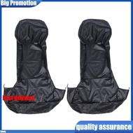 2x Universal Waterproof Nylon Front Car Van Seat Covers Protectors Black Pair