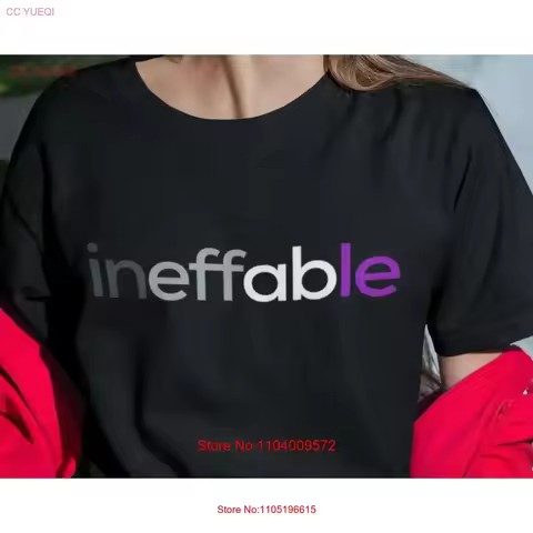 Funny Asexual T Shirt Ace Flag ineffable Subtle Pride Month LGBT Adult Gender Neutral LGBTQ Present 