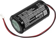 Gmmhhs - Replacement battery for Visonic MC-S710, MCS-710, MC-S720, MCS-720, MCS-730, MCS730AC, PG2-