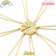 JUNE1 8Pcs Necklace Antique Charm Jewelry Cute Friendship
