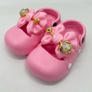 Dulux 629 Sandal Selop Anak Perempuan Tali Belakang Sandal Balet Pita Sandal Karet Anak Cewek Ukuran