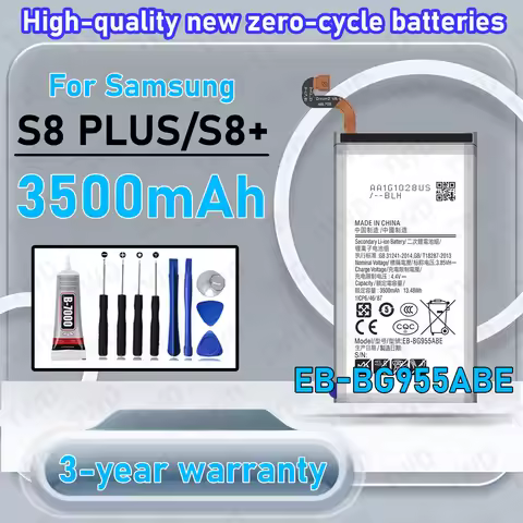 EB-BG955ABE Large capacity Battery For Samsung Galaxy S8 PLUS/SM-G955F/SM-G955FD/SM-G955W Batteries 