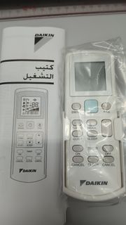 大金冷氣遙控器