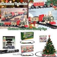 Christmas Train Sets Around the Tree Multipurpose Train Set for Toddler Electric Train Set Creative 