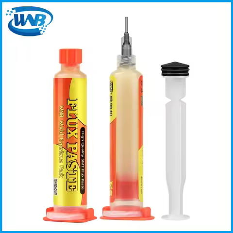WNB F5 10cc Lead-Free Solder Flux No-Clean Soldering Paste Welding Mild Rosin Oil for BGA Chip SMD S