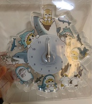 mofusand 鯊魚貓咪造型時鐘