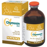 [Thú y] Chymosin fort 100 ml Tiêu viêm chống phù nề tan máu bầm dùng cho chó mèo gia súc gia cầm