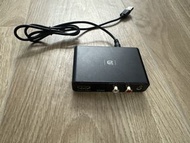 Earc HDMI 音頻分離器 + 1m 光纖音頻線(牌子：楊陽）