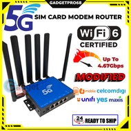 5G NR CPE CP502 WiFi-6 Qualcomm X55 Unlimited Internet Hotspot High Power Wireless Home Router WiFi6